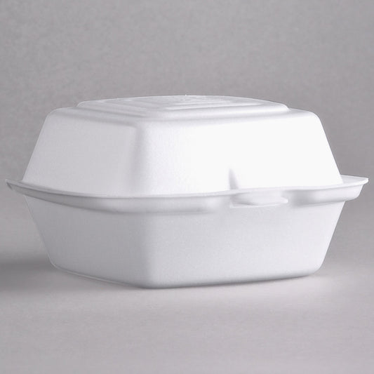 5.8 " Small  Hinged Foam Containers