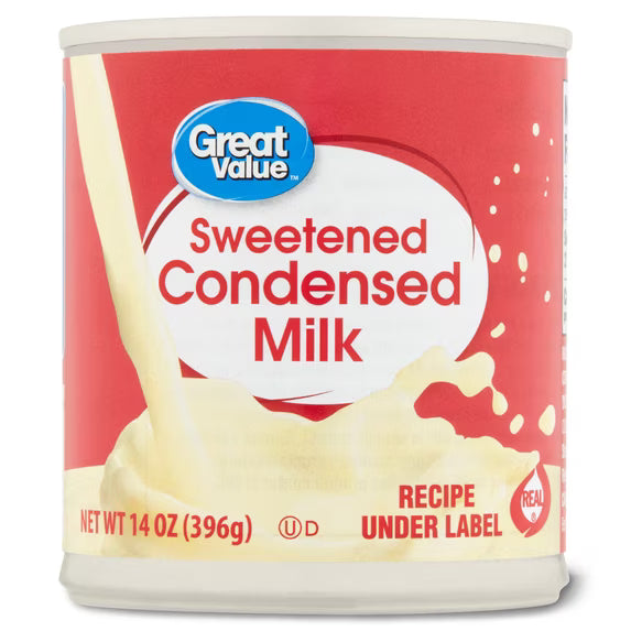 Condensed Milk 14oz Great Value
