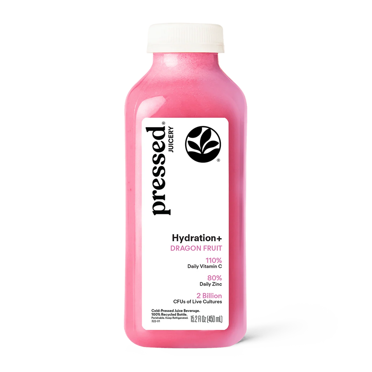 Pressed Hydration+ Watermelon Dragon Fruit 6/15.2oz