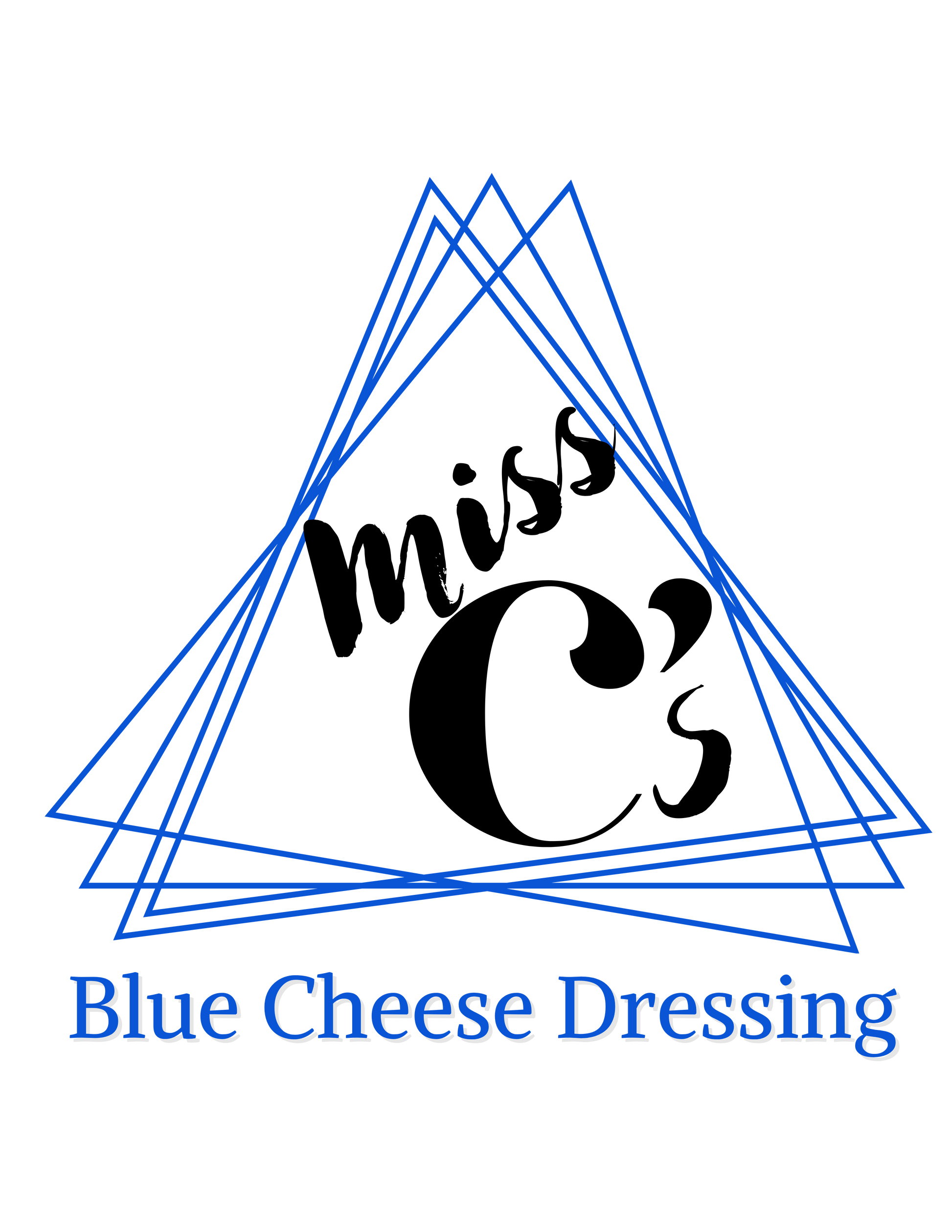 The Miss C’s Blue cheese dressing is the boss of dressings, strolling down flavor avenue with chunks of bold blue cheese swaggering in a creamy sea. It's the OG wingman, turning ordinary salads into flavor fiestas while making veggies say, "Dress me up, Cheesy style” and causing Hot Wings to fly off your plate.