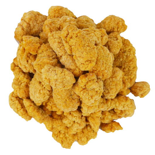 Popcorn Fritter is the perfect solution for restaurant owners looking for a delicious and convenient option for their menu. Our fully cooked popcorn fritters are made with boneless chicken breast breaded to perfection to provide a satisfying bite-sized chicken experience.