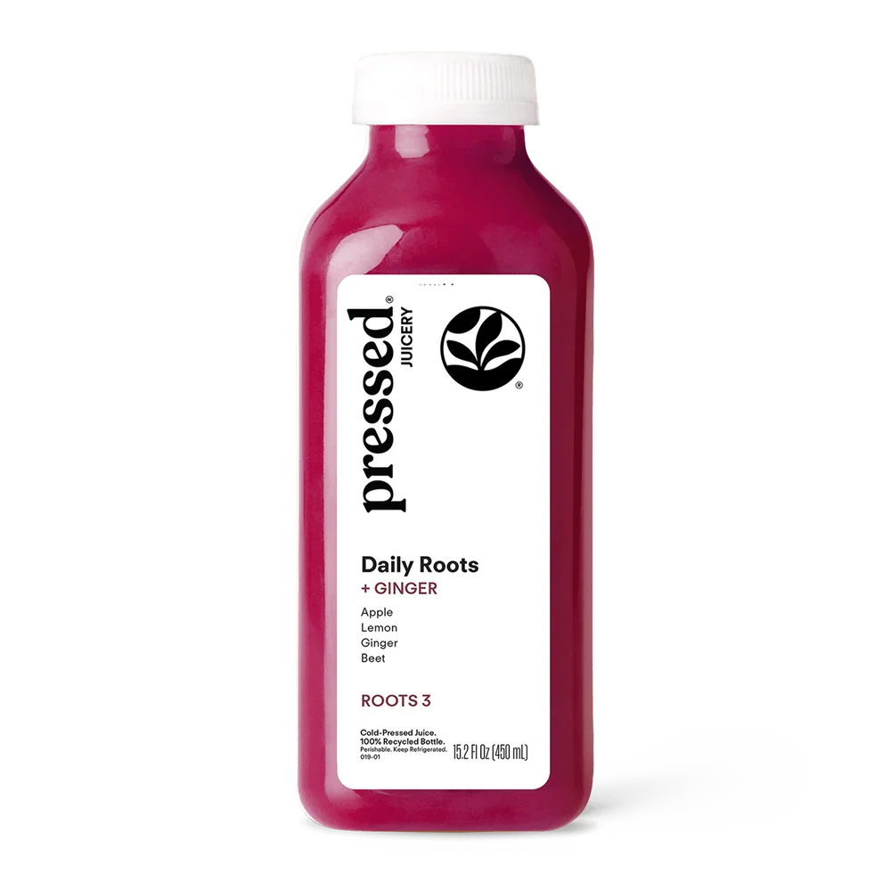 Pressed - Daily Roots Plus Ginger - 15.2oz