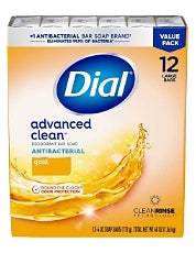 Dial Antibacterial Bar Soap Gold, 4.0 oz,  12 pack