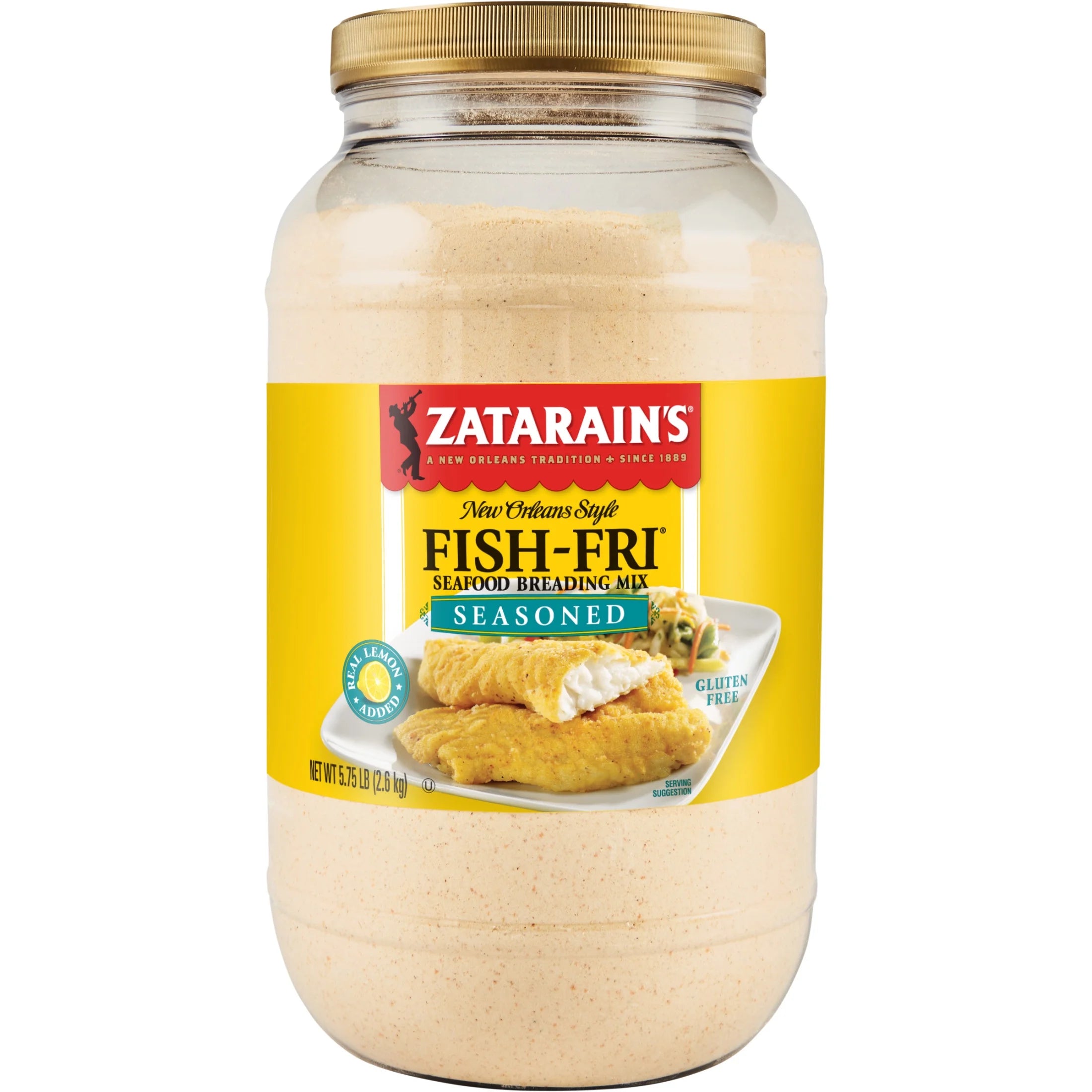 Zatarain's 5.75 lb. Seasoned Fish Fri Breading Mix