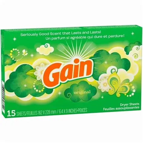 Gain Dryer Sheets 15 Sheets