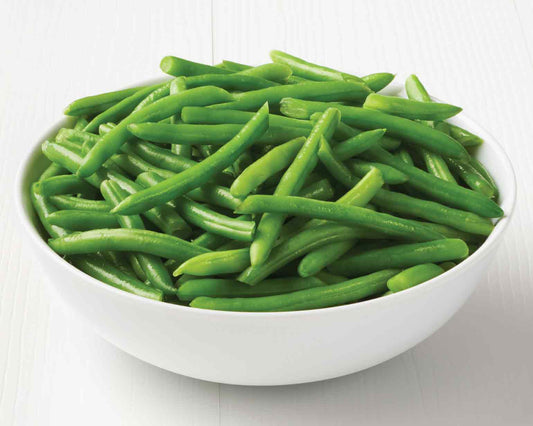 "Fresh green beans in a bowl, crisp and nutritious, perfect for healthy recipes"

"Close-up of vibrant green beans, rich in vitamins and fiber, ideal for salads or side dishes"

"Steamed green beans with a bright green color, a healthy addition to any meal"

"Freshly harvested green beans piled on a wooden table, versatile and packed with nutrients