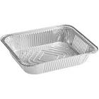 "Half-size aluminum pan - durable, disposable pan perfect for baking, roasting, and catering large portions."
"Half-size aluminum pan - ideal for buffets, food prep, and meal transport, offering easy cleanup for events and parties."