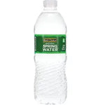 A plastic bottle of Skylon Spring Water with a green and white label, shown against a plain white background.