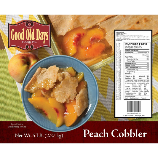 Peach Cobbler - Good Old Days